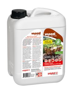 vepool teak ECO Möbel-Öl Kanister 5 L.
