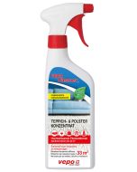 vepocleaner Teppich- und Polster Konzentrat und Fleckentferner Vapo 500 ml. Sprayflasche für manuelle Fleckentfernung oder für 33 m2 Sprühextraktion.