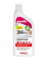 vepolin Leder-Pflege hält Möbel, Bekleidung, Taschen und Schuhe aus Leder und Kunstleder jahrelang schön.