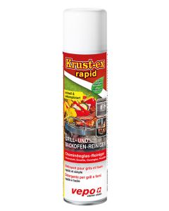 Der stabile Schaum von Kurst-ex rapid haftet lange an senkrechten Flächen und löst eingebrannte Spritzer selbständig und wirksam.