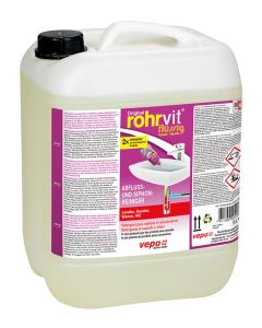 Ökologisch Geld sparen: Nachfüll-Kanister zu rohrvit flüssig Abflussreiniger 1 Liter PHC 516 54 09.