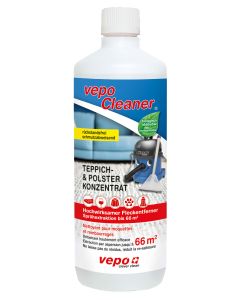 vepocleaner Teppich+Polster Konzentrat und Fleckentferner Dosierflasche 1000 ml 
