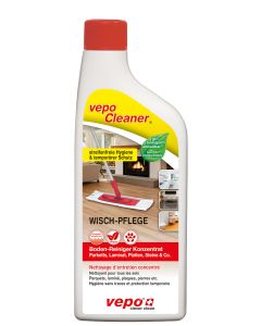 vepocleaner Wisch-Pflege mit neuer Etikette